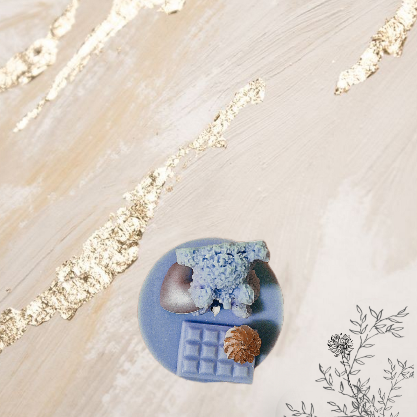 Lavender Chocolate Bear